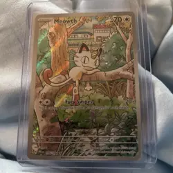Meowth 106/094 Phantasmal Flames Pokemon Illustration Rare - Image 1