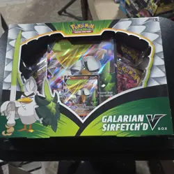 Pokemon TCG Galarian Sirfetch’d V Box - Factory Sealed - Image 1