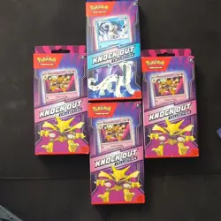 (4) #Alakazam Knock Out #Pokemon TCG 4 Sealed Boxes #BoosterPacks - Image 3