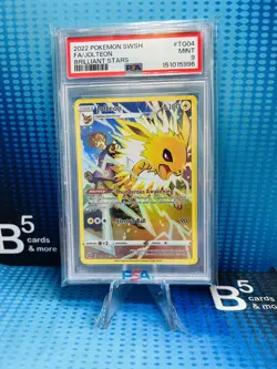 PSA 9 JOLTEON BRILLIANT STARS 2022 POKEMON SWORD & SHIELD TG04 FULL ART - Image 1