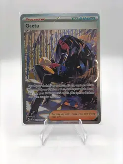 Pokemon TCG Geeta 226/197 SV03 Obsidian Flames Full Art Holo Rare - Image 1