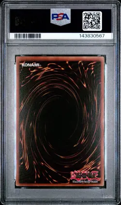 2002 Yu-Gi-Oh! Mammoth Graveyard LOB 1st Edition Common PSA 8 - Image 2