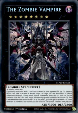 The Zombie Vampire - Prismatic Secret Rare 1st Edition MP23-EN024 - NM - YuGiOh - Image 1