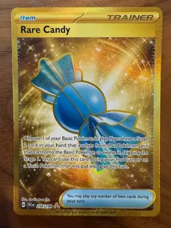 Pokemon TCG Rare Candy 256/198 Hyper Rare SV01 Scarlet & Violet Base Set Holo En - Image 1