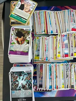 1000 ONE PIECE TCG CARD GAME BULK LOT, All C/UC/L, NEAR MINT/MINT, ENGLISH - Image 2