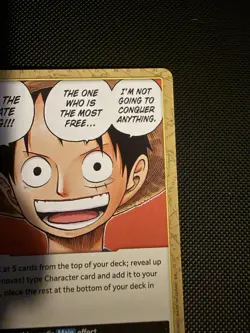 One Piece Tcg 3rd Anniversary Stamped Promo Monkey D Luffy Pirate King - Image 4