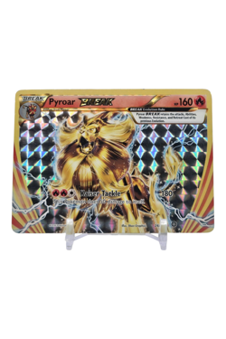 Pyroar BREAK 024/114 Steam Siege Holo Pokemon Card NM - Image 1