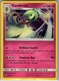 Gardevoir - (Cosmos Holo) 141/214 - Pokemon Card NM - Image 1