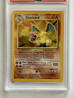 1999 Pokemon Charizard 4/102 Holo [PSA 5 EX] - Image 2