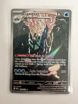 Pokemon TCG Clawitzer Card 141/132 Mega Evolution - Image 1