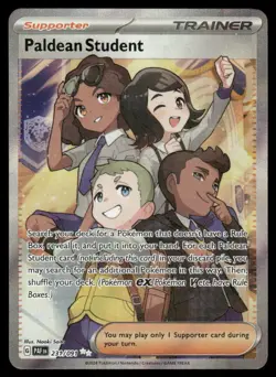 Pokemon Cards Paldean Student 231/091 Paldean Fates Ultra Rare NM *2 - Image 1