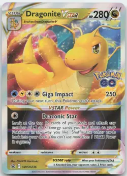Dragonite VSTAR - SWSH236 Promo Pokemon Card NM - Image 1