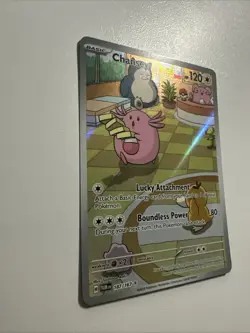 Pokemon TCG Chansey Illustration Twilight Masquerade Card 187/167 NM/M Condition - Image 5