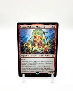 Squee, Dubious Monarch Rare Magic The Gathering TCG Dominaria United 146 - Image 1
