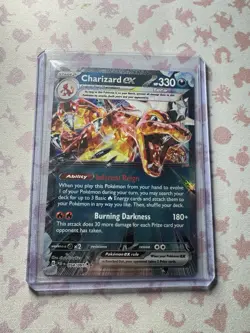 Charizard ex 054/091 Paldean Fates Holo EN Stage 2 330 HP - Image 1