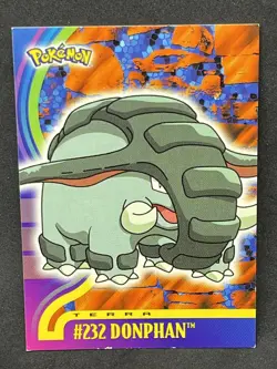 POKEMON TOPPS JOHTO SERIES DONPHAN #232 NONHOLO LP ITA - Image 1