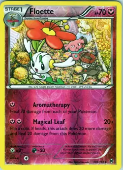 Floette 102/162 Uncommon - Pokemon TCG XY: BREAKthrough - Reverse Holo (NM) - Image 1