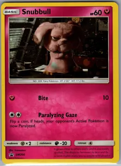 Snubbull SM200 - Pokemon TCG SM Black Star Promos - Holo Promo (NM) - Image 1