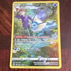 Pokemon TCG Vaporeon TG02/TG30 Brilliant Stars - Image 1