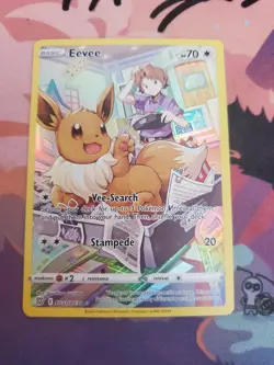 Pokemon TCG Eevee TG11/TG30 Swsh09 Brilliant Stars TG UR Holo Eng - Image 1