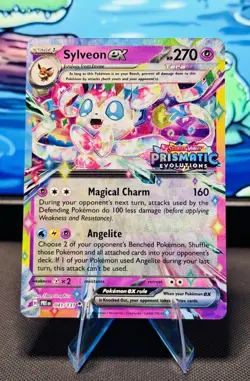 Pokemon Sylveon Ex 041/131 Prismatic Evolutions Stamped Promo - Image 1