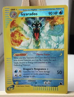 Pokemon TCG Gyarados Skyridge H10 Reverse Holo Holo Rare - Image 1