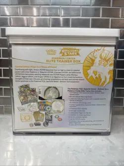 Pokemon TCG Sword & Shield Brilliant Stars Pokemon Center Elite Trainer Box - Image 3