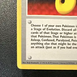 Pokemon Devolution Spray 72/102 Base Set Shadowless Uncommon Trainer English Wi… - Image 5