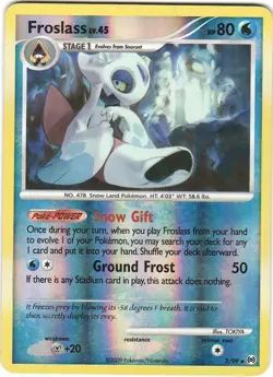 Froslass 2/99 Holo Holo Rare Arceus Pokemon Reverse Holo LP - Image 1