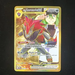 The Pokemon Company N's Zoroark ex 189/159 Journey Together Hyper Rare Holo - Image 1