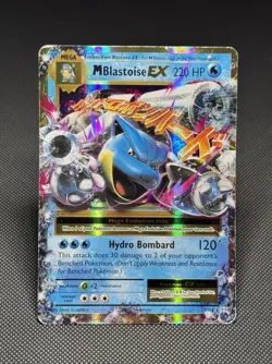Pokemon TCG: M Blastoise EX 22/108 - Ultra Rare - Evolutions - *MP* - Image 1