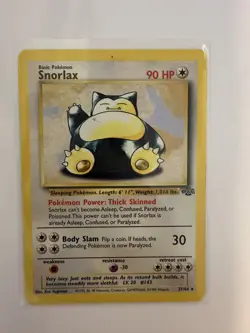 Pokemon Snorlax 27/64 Jungle Regular - Image 1