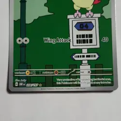 Pokemon TCG Pidgeotto SV03 Obsidian Flames Illustration Rare Holo EN 208/197 - Image 4