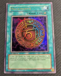 Yugioh Megamorph MRL-061 1st Edition Ultra Rare NM+! - Image 1