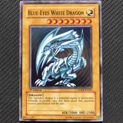 Blue-Eyes White Dragon DPKB-EN001 Super Rare 1st Edition (NM) - US Kaiba YuGiOh! - Image 1