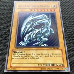 Blue-Eyes White Dragon DPKB-EN001 Super Rare 1st Edition (NM) - US Kaiba YuGiOh! - Image 3