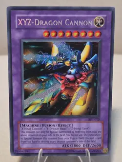 Yu-Gi-Oh XYZ-Dragon Cannon BPT-010 Unlimited 2003 Collectors Tin Secret Rare - Image 1