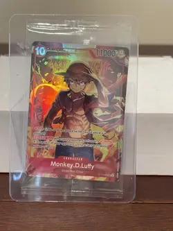 Monkey.D.Luffy (Treasure Booster Set) ST10-006 One Piece Promotion Cards SEALED - Image 1