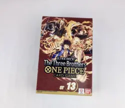 One Piece Ultra Deck: The Three Brothers (ST-13) English Edition, Sealed - Image 1