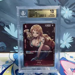 One Piece Nami ST01-007 Japanese Standard Battle Winner Promo BGS 10 - Image 1
