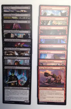 Aether Revolt 60 Card Complete NM Uncommon Set Magic the Gathering (MtG AER) - Image 4