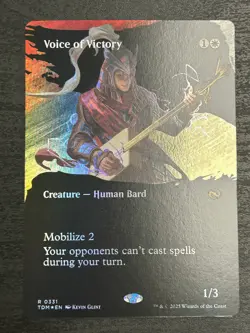 Foundations Voice of Victory Foil Extended Art Showcase - Image 1