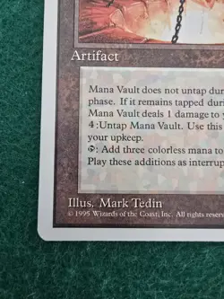 Magic The Gathering MTG 4th Edition Mana Vault - Image 4
