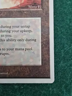 Magic The Gathering MTG 4th Edition Mana Vault - Image 5