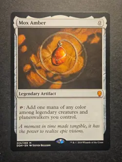 Mox Amber M Dominaria 224 Near Mint - Image 1