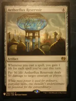 MTG magic aetherflux reservoir de flux etherique ENGLISH MB mystery booster - Image 1