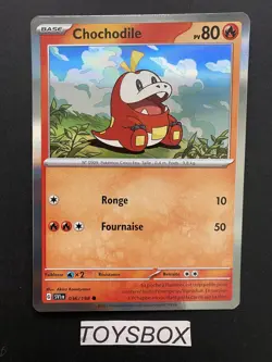 Carte Pokemon Chochodile Holo 036/198 / Ecarlate Et Violet EV1 PROMO / NEUF FR - Image 2