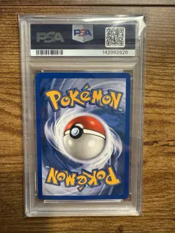 1999 POKEMON GAME BASE SET UNLIMITED #61 RATTATA PSA 8 - Image 2