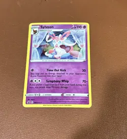 Pokemon TCG Sylveon SWSH 211 Promo Holo NM - Image 1