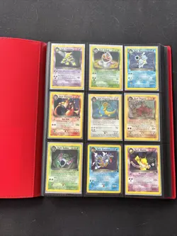 Pokemon Team Rocket Complete Set 83/82 Unlimited WOTC 2000 Dark Charizard MP-DMG - Image 1